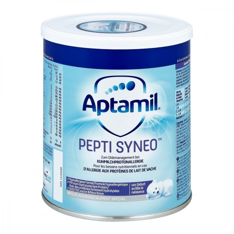 Sữa Aptamil Pepti Syneo cho trẻ dị ứng đạm sữa bò