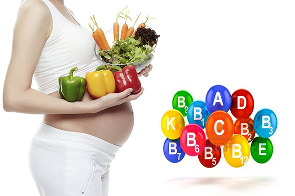 bổ sung vitamin theo từng giai đoạn mang thai