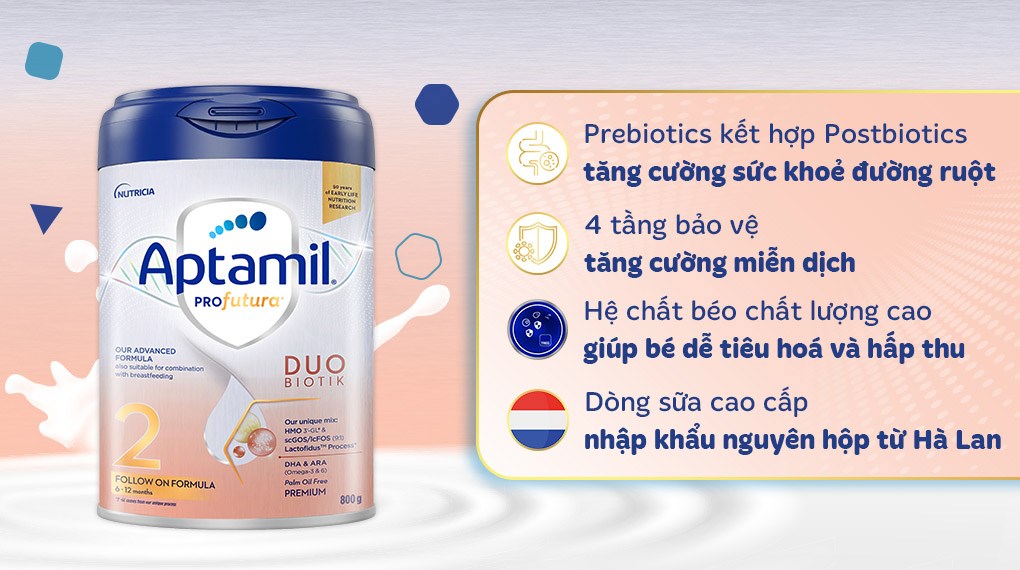 Sữa Aptamil Profutura Duobiotik 